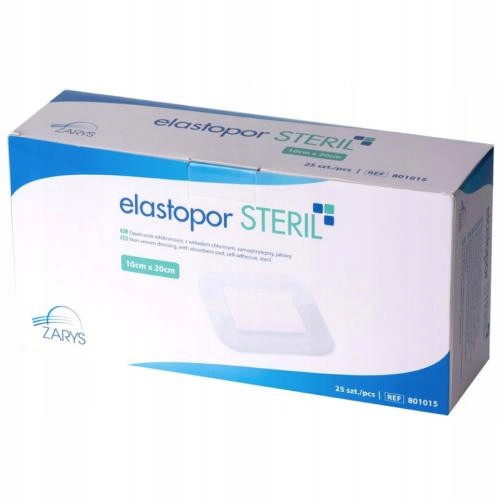 ZARYS Elastopor Steril 20 cm x 10 cm 25 kom.