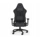 Corsair TC100 opuštena gaming stolica crna i siva tkanina crna i siva