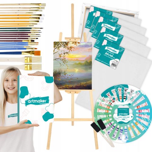 Artmaker umjetnički set za slikanje 56 kom