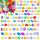 Mini Mochi Squishy Fidget Gniotki Pop It Gniotek Set 200 komada