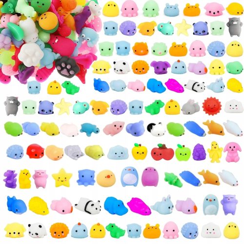 Mini Mochi Squishy Fidget Gniotki Pop It Gniotek Set 200 komada