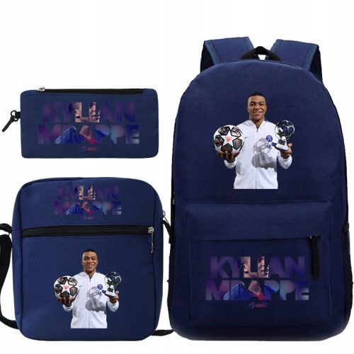 KYLIAN MBAPPE školski ruksak s više odjeljaka) Višebojni