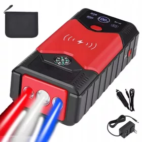   ENERGETSKI BANK ZA HITNO POKRETANJE 20000MAH SA SVJETILJKOM + LCD DIGITALNI ZASLON