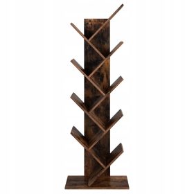   Regal za knjige od iverala Songmics 50 x 25 cm, nijansa smeđe