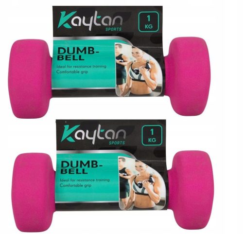  Kaytan neoprenske bučice 1x 1 kg 2 kom.