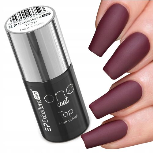 Izvanredni Profesionalni Matirajući Top Velvet - Matirajući top hibridnog tipa bez brisanja 7 ml ⭐⭐⭐⭐⭐