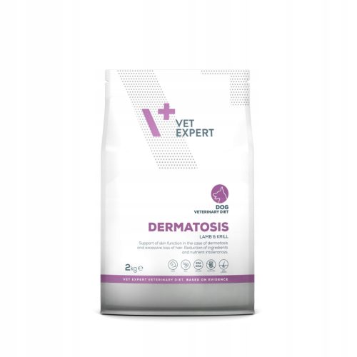  VET EXPERT DERMATOSIS DOG LAMB&KRILL 2kg suha veterinarska hrana za pse