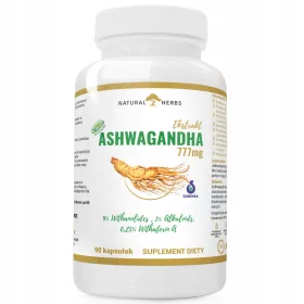   Ashwagandha Ekstrakt 777mg - biljni suplement za smanjenje stresa i umora