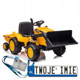    AKUMULATORSKI TRAKTOR SA PRIKOLICOM S617 2X45W EKO KOŽA LED MP3 BLUETOOTH USB