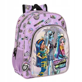   Monster High Najbolji boos školski ruksak Ljubičasti 32 X 38 X 12 cm