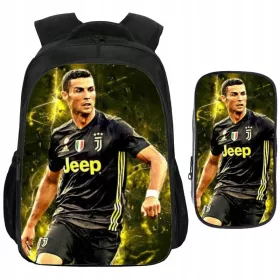   CRISTIANO RONALDO Školski Set s Višebojnim Ruksakom i Pernicom