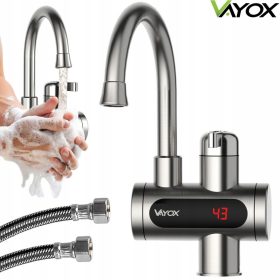    TRENUTNI GRIJAČ VODE ELEKTRIČNI ČELIČNI ZASLON 3000W VAYOX slavina