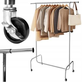 Harun mobilna vješalica na kotačićima, krom