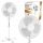  Esperanza EHF001WW podni ventilator crni