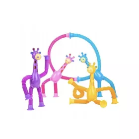    Anti-stres Giraffe Stretching Tube s vakuumskom čašicom, rastezljiva, 4 kom