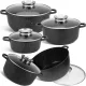  Zilner PREMIUM set aluminijskih lonaca, 6 kom.