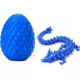    3D ispisani zmaj, tajanstveno kristalno zmajevo jaje Fidget igračka iznenađenje