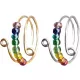  Rainbow Fidget perle Stres Anksioznost za žene Podesivi nakit