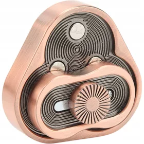    Metalni trokutasti fidget klizač, prijenosni, otporan na koroziju, klizač