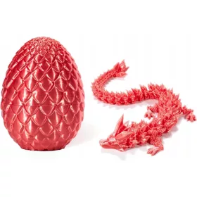    3D tiskani zmaj, potpuno artikulirano zmajevo kristalno zmajevo jaje