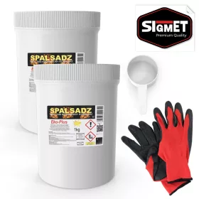   Zestaw za čišćenje dimnjaka SPALSADZ 2 kg + rukavice + posuda za mjerenje 30 ml