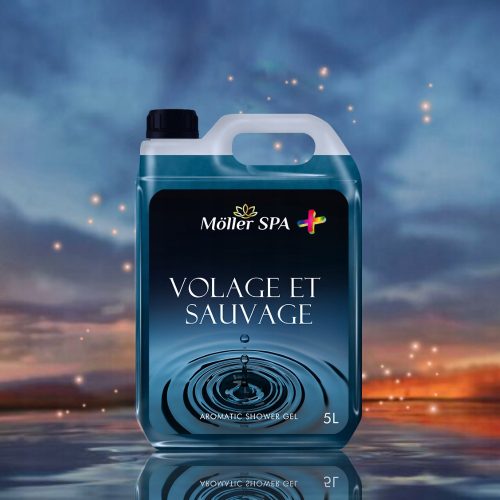 Muški gel za tuširanje s parfemom Volage et Sauvage Möller SPA + 5L