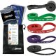  SET OD 4 POWER BAND + RUČKA, trake za vježbe s otporom, zgibovi