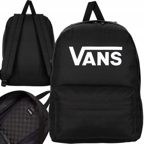 Vans Old Skool Veliki Gradski Ruksak Crni