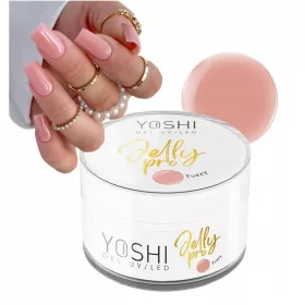   YOSHI JELLY PRO GEL UV LED - ŽEL ZA IZRADU PAZUHA NUDE BLUSH FUZZY 50 g