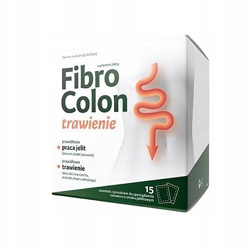 FibroColon Digestion 15 vrećica za probavu s okusom jabuke