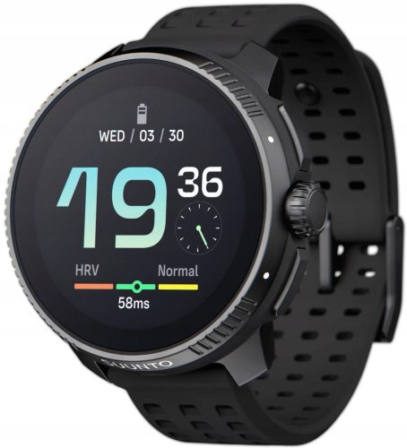Suunto Race Steel All Black AMOLED pametni sat 32GB 1,43"