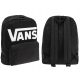 VANS sportski ruksak sa velikim kapacitetom za mlađe školarce, crni, 22l