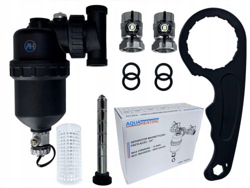 Magnetski filter za dom X-HOME 3/4" DN25 - Učinkovita zaštita od zagađenja i taloženja