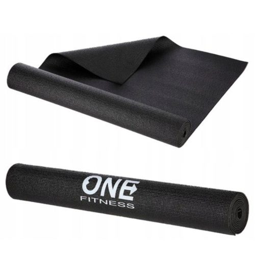  One Fitness podloga za vježbanje 173,5 cm x 61 cm crna