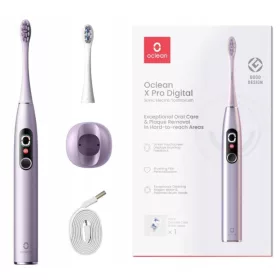    OCLEAN X PRO Digitalna sonična četkica za zube u ljubičastoj boji