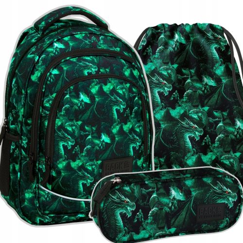 Legendarni školski ruksak smok 26 L + 4 dodatna proizvoda