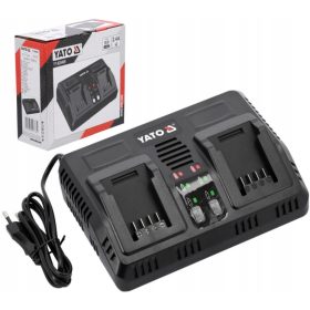  YATO DVOSTRUKI PUNJAČ 18V 2.2A YT-828499