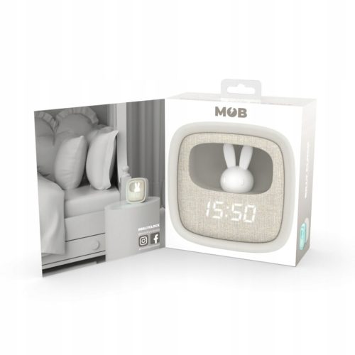  Budilica Elektronska budilica za djecu Billy Clock MOB siva
