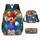 Super Mario Bros školski ruksak Set 3 kom
