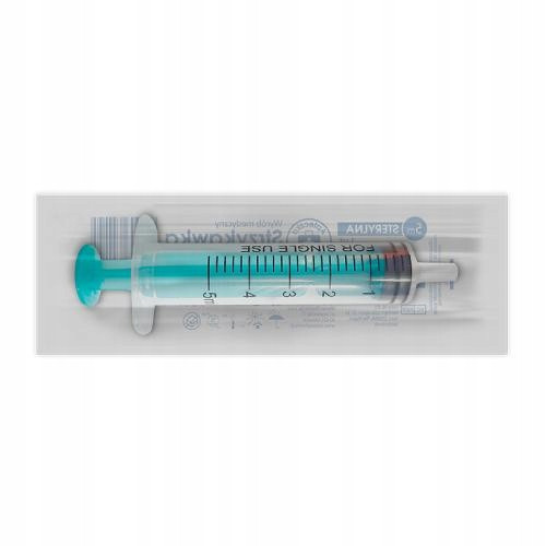 ABC komplet prve pomoći 3-dijelna štrcaljka bez lateksa 5 ml, 1 kom.