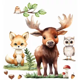 umska Čarolija - Velike Zidne Naljepnice za Djecu