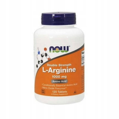 L-arginin 1000 mg, 120 tableta Now Foods