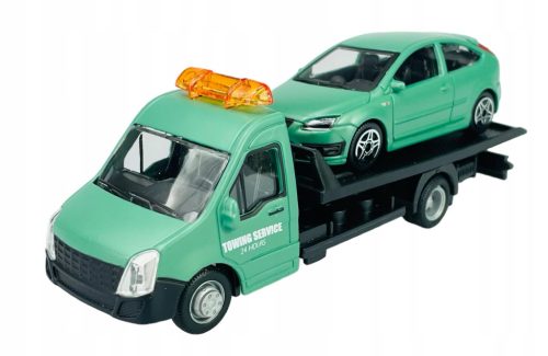 BBURAGO Laweta + Ford Focus 1:43 Metalni Model