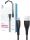 Korgy ACB20 USB-A - USB-C kabel 2m s crnim najlonskim pletivom