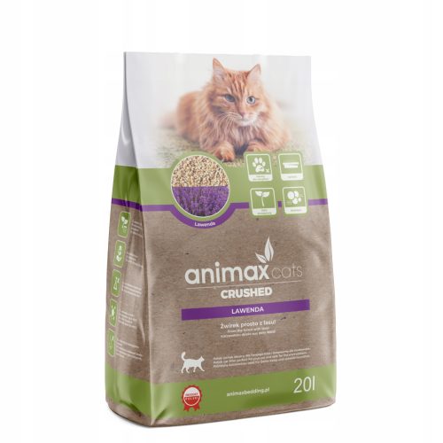 Animax Mačka mljevena lavanda 20L - VELIKO PAKIRANJE!