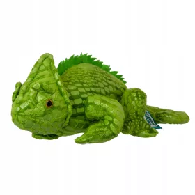  Ručno izrađena plišana maskota kameleona Sve o prirodi 37 x 13 cm