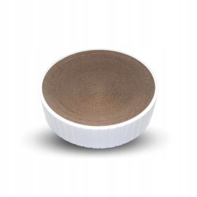   THE ZOO KARTONSKI DRAPAC ZA MACKU OKRUGLOG OBLIKA 40CM - LEZALJKA SA TEKTUROM ZA GREBANJE