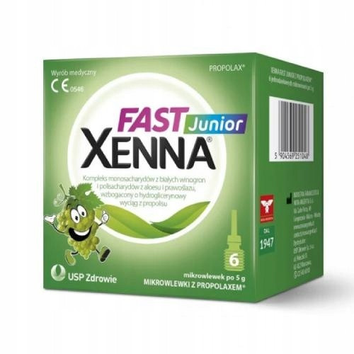Xenna Brzi Junior rektalni mikroklistiri nakon 1 godine starosti 6 komada po 5g