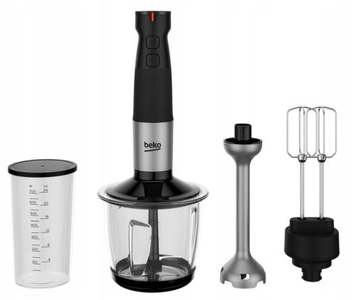 Beko Snaga 750W Ručni Blender 12 Brzina 4 Oštrice 700 ml Čelik