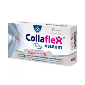   Collaflex Osteum D3+K2 - Dodatak Prehrani za Zdravlje Kostiju, 60 Kapsula